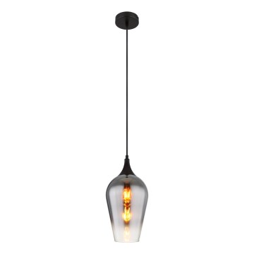 Globo - Пендел 1xE27/60W/230V Ø 18 см черен