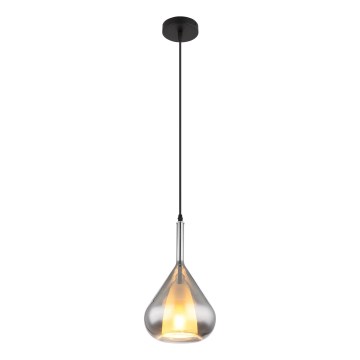 Globo - Пендел 1xE27/60W/230V Ø 20 см черен