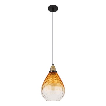 Globo - Пендел 1xE27/60W/230V Ø 21 см оранжев