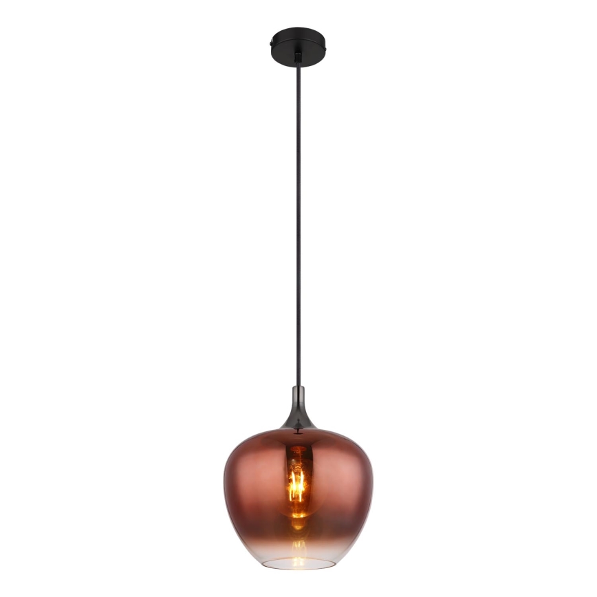 Globo - Пендел 1xE27/60W/230V Ø 24 см меден
