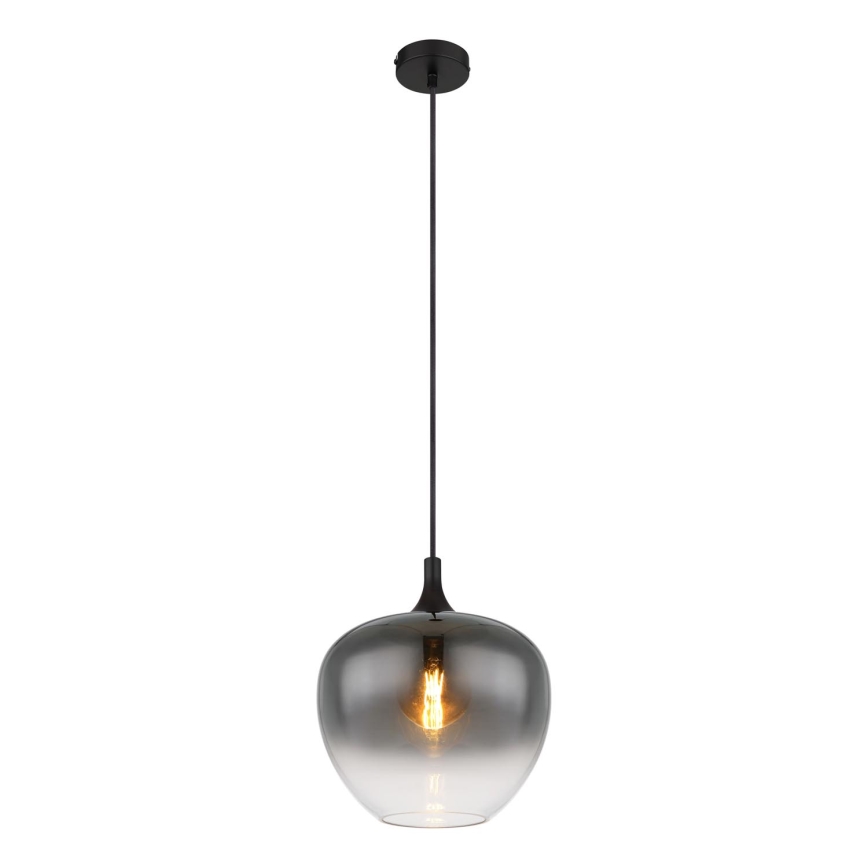 Globo - Пендел 1xE27/60W/230V Ø 29 см черен