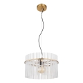 Globo - Пендел 1xE27/60W/230V Ø 40 см златист