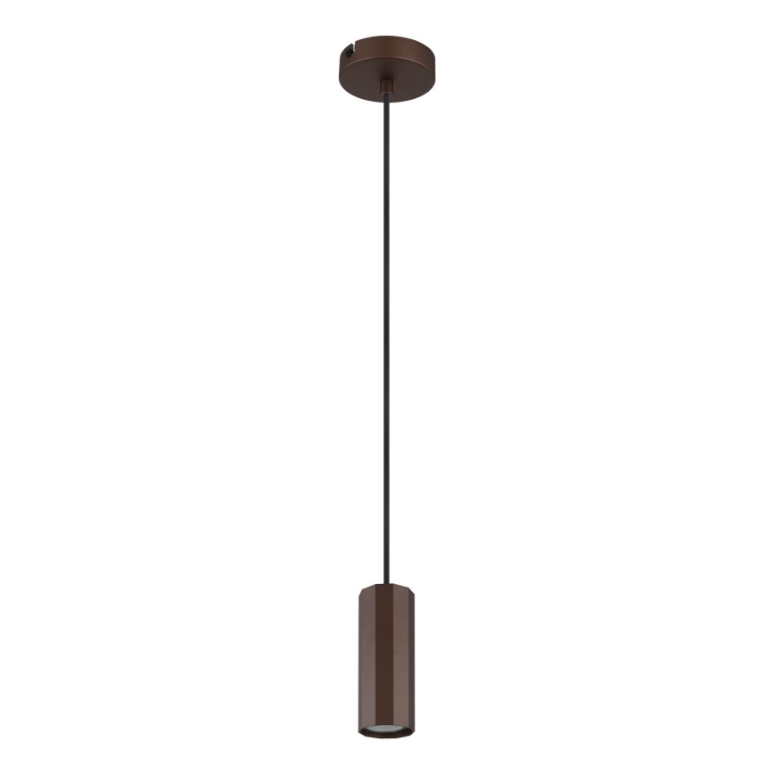 Globo - Пендел 1xGU10/25W/230V кафяв