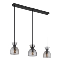 Globo - Пендел 3xE14/40W/230V черен/опушен