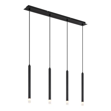 Globo - Пендел 4xG9/4W/230V черен