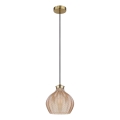 Globo - Пендел на кабел 1xE27/60W/230V диам. 22 см златен