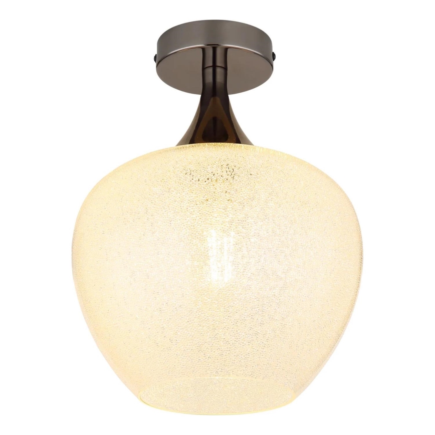 Globo - Плафон 1xE27/40W/230V бял/антрацит