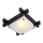 Globo - Плафон 1xE27/60W/230V бор