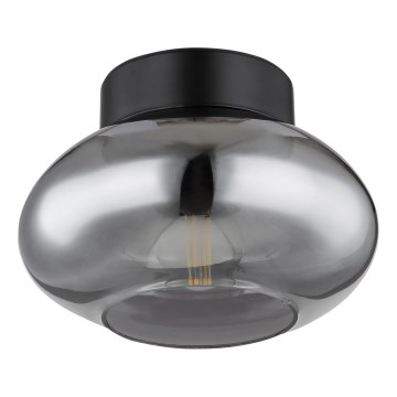 Globo - Плафон 1xE27ILLU/40W/230V черен
