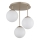 Globo - Плафонен полилей 3xE14/25W/230V месинг