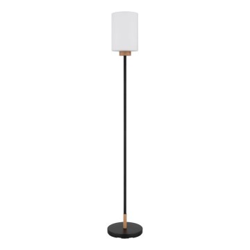 Globo - Подова лампа 1xE27/60W/230V черна/бяла