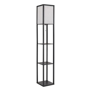 Globo - Подова лампа 1xE27/60W/230V черна