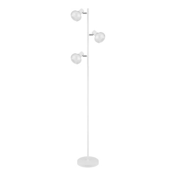 Globo - Подова лампа 3xE14/40W/230V бяла