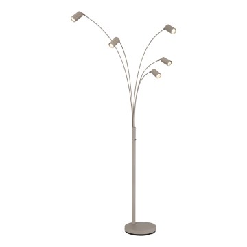 Globo - Подова лампа 5xGU10/35W/230V бежова