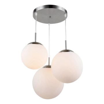 Globo - Полилей на верижка 3xE27/60W/230V