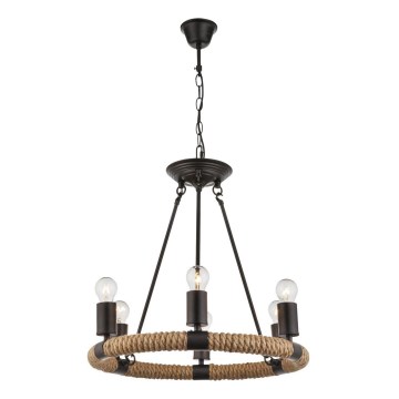 Globo - Полилей на верижка 6xE27/40W/230V