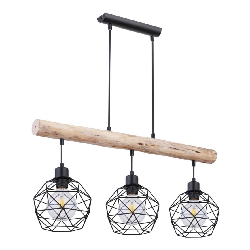 Globo - Полилей на въже 3xE27/60W/230V