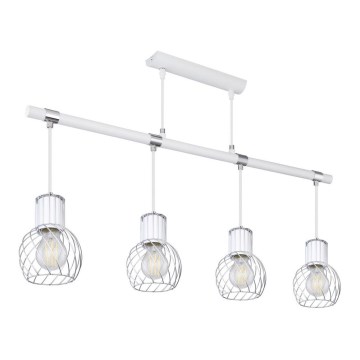 Globo - Полилей на въже 4xE27/40W/230V