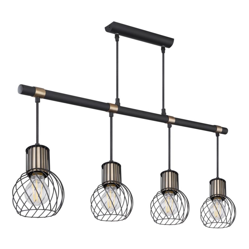 Globo - Полилей на въже 4xE27/40W/230V