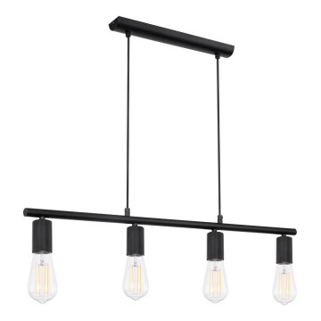 Globo - Полилей на въже 4xE27/60W/230V