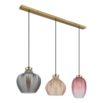 Globo - Полилей на кабел 3xE27/60W/230V