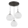 Globo - Полилей на кабел 3xE27/60W/230V Ø 42,5 см