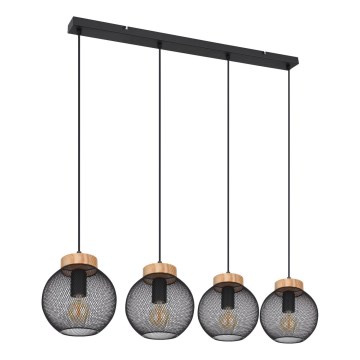 Globo - Полилей на кабел 4xE27/40W/230V
