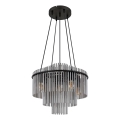 Globo - Полилей на кабел 5xE27/60W/230V черен