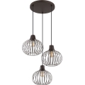 Globo - Полилей с кабелно окачване 3xE27/40W/230V