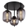 Globo - Полилей за повърхностен монтаж 3xE14/40W/230V black