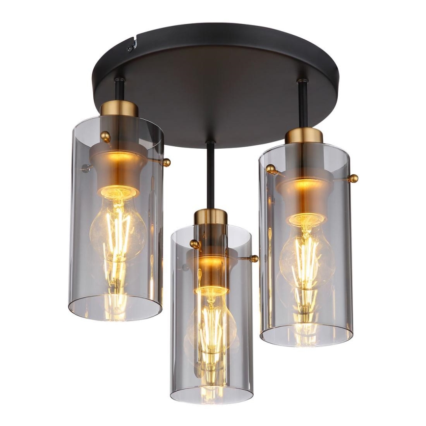 Globo - Полилей за повърхностен монтаж 3xE27/40W/230V