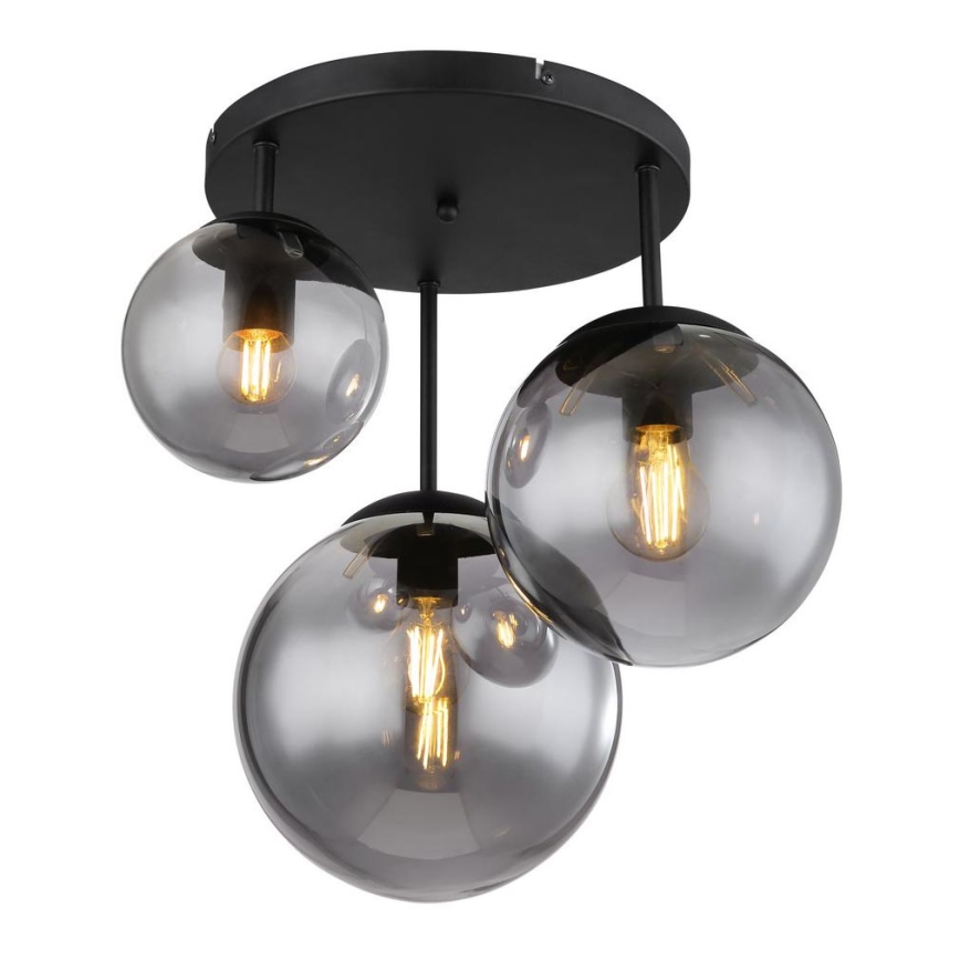 Globo - Полилей за повърхностен монтаж 3xE27/60W/230V