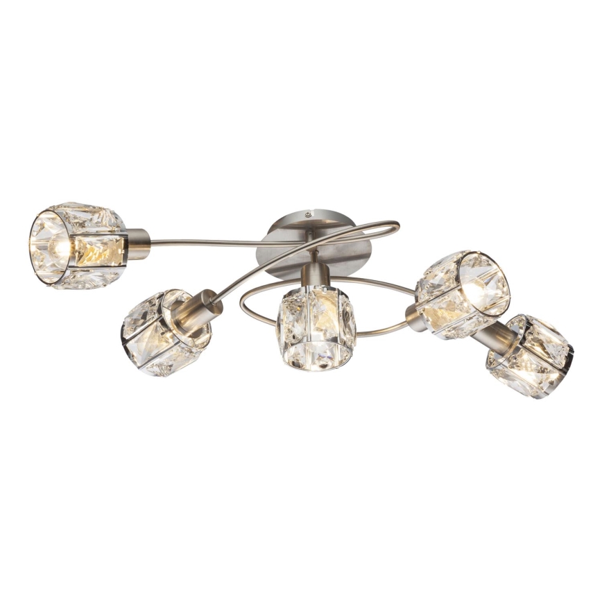 Globo - Полилей за повърхностен монтаж 5xE14/40W/230V