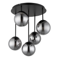Globo - Полилей за таванен монтаж 5xE14/25W/230V, черен