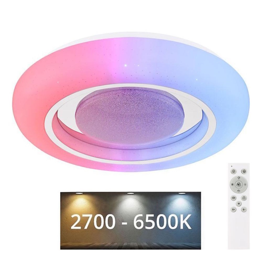 Globo - RGBW Димируем плафон LED/18W/230V 2700-6500K + дистанционно управление
