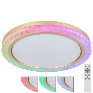 Globo - RGBW Димируем плафон LED/20W/230V 2700-6500K + дистанционно управление