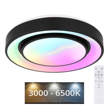 Globo - RGBW Димируем плафон LED/24W/230V 3000-6500K+ дистанционно управление