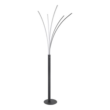 Globo - Сензорна димируема LED подова лампа LED/36W/230V черна