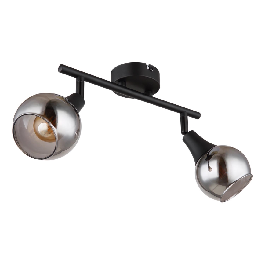 Globo - Спот 2xE14/40W/230V черен