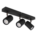 Globo - Спот 3xGU10/25W/230V черен