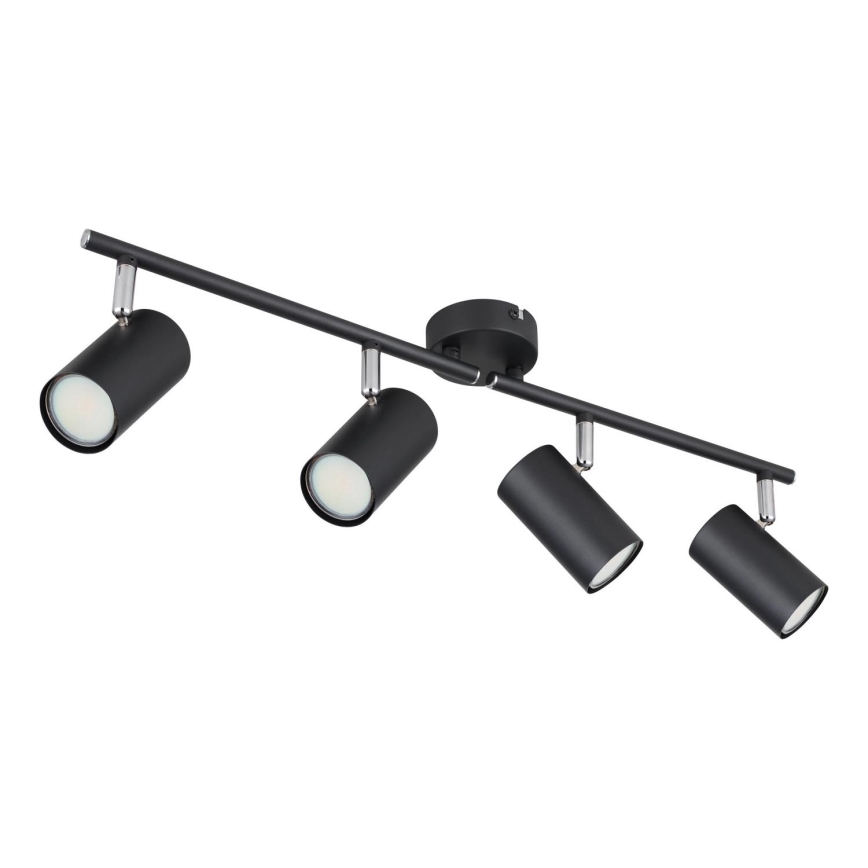 Globo - Спот 4xGU10/25W/230V черен