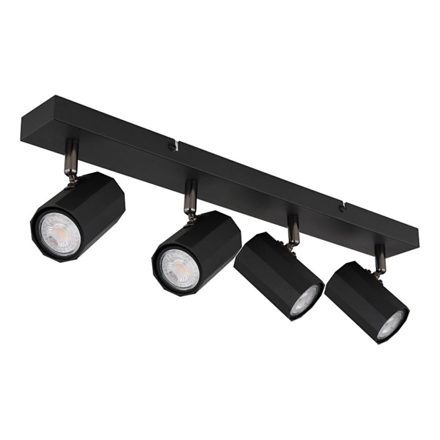 Globo - Спот 4xGU10/25W/230V черен