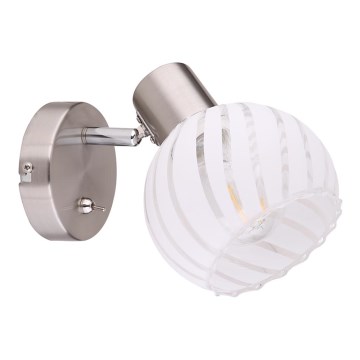 Globo - Стенен прожектор, луна 1xE27/40W/230V