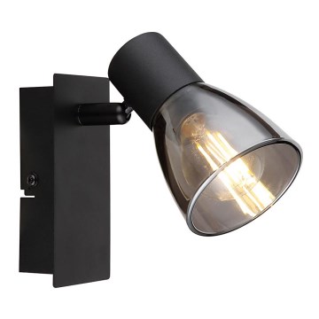 Globo - Стенен спот 1xE14/40W/230V черен