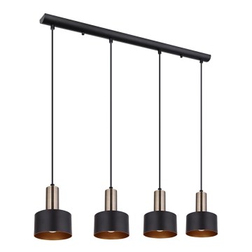 Globo - Висящ на въже полилей 4xE27/40W/230V