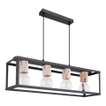 Globo - Висящ на въже полилей 4xE27/60W/230V