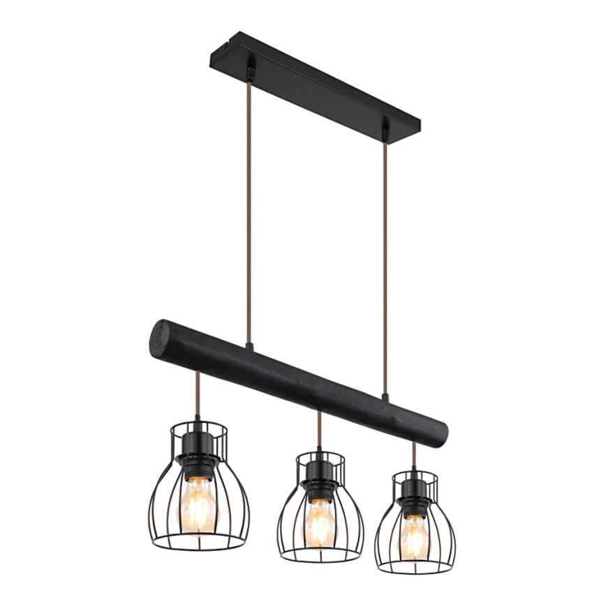 Globo - Висящ полилей 3xE27/60W/230V