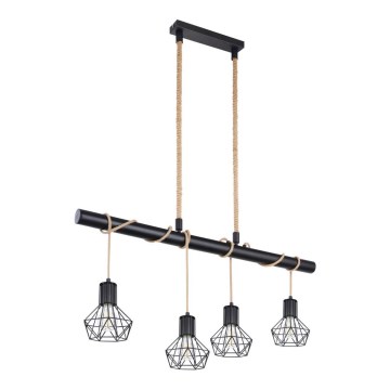 Globo - Висящ полилей 4xE27/60W/230V