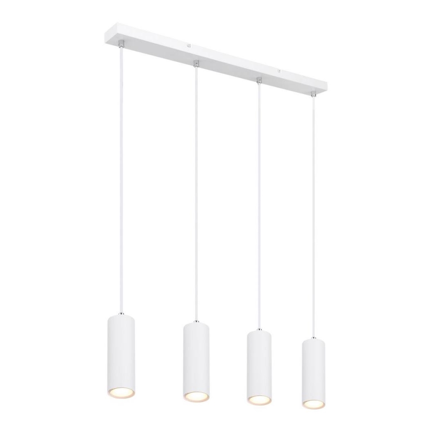 Globo - Висящ полилей 4xGU10/35W/230V бял