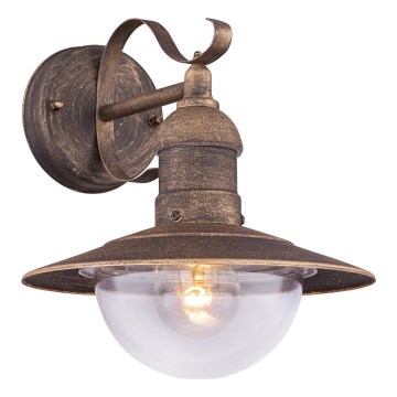 Globo - Външна стенна лампа 1xE27/23W/230V IP44